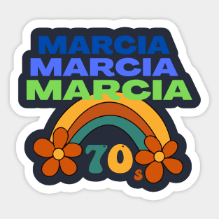 The Brady Bunch Marcia Sticker